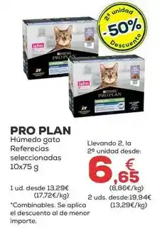 Kiwoko Pro plan - humedo gato referecias seleccionadas 10x75 g oferta