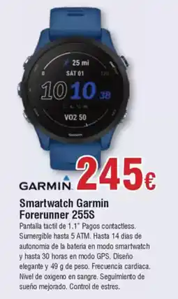 FROIZ GARMIN Smartwatch Garmin Forerunner 255S oferta