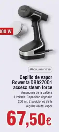 FROIZ ROWENTA Cepillo de vapor Rowenta DR8270D1 access steam force oferta