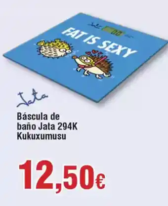 FROIZ JATA Báscula de baño Jata 294K Kukuxumusu oferta