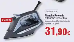 FROIZ ROWENTA Plancha Rowenta DX1635D1 Effective oferta