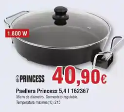 FROIZ @PRINCESS Paellera Princess 5,4 | 162367 oferta