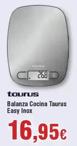 FROIZ TAURUS Balanza Cocina Taurus Easy Inox oferta