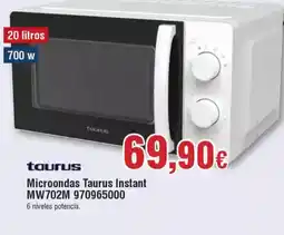 FROIZ TAURUS Microondas Taurus Instant MW702M 970965000 oferta