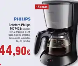 FROIZ PHILIPS Cafetera Philips HD7462 oferta