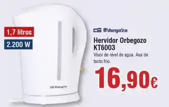 FROIZ Hervidor Orbegozo KT6003 oferta