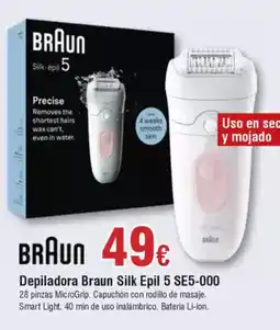 FROIZ BRAUN Depiladora Braun Silk Epil 5 SE5-000 oferta