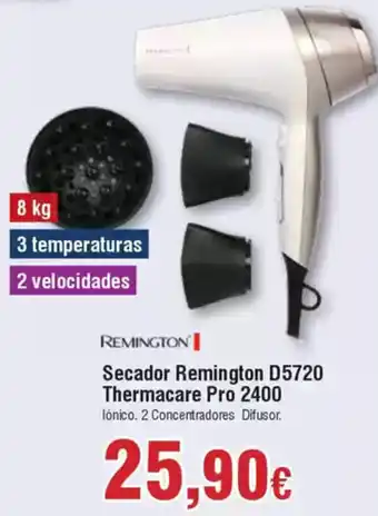 FROIZ REMINGTON Secador Remington D5720 Thermacare Pro 2400 oferta