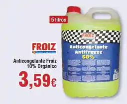 FROIZ FROIZ Anticongelante 10% Orgánico oferta