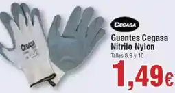 FROIZ CECASA Guantes Cegasa Nitrilo Nylon oferta