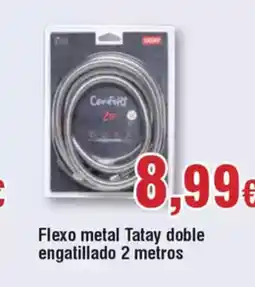 FROIZ Flexo metal Tatay doble engatillado 2 metros oferta