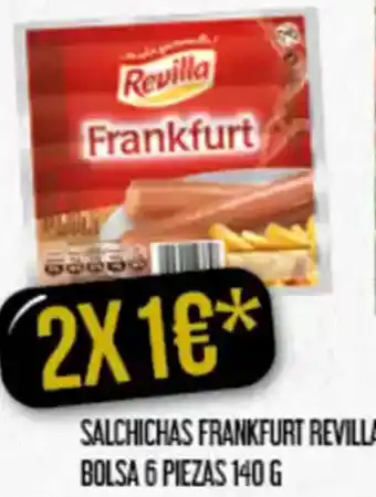 Claudio REVILLA Salchichas frankfurt bolsa 6 piezas oferta