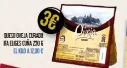 Claudio OVEJA Queso curado ifa eliges cuña oferta