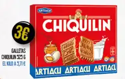 Claudio ARTIACH Galletas chiquilin oferta