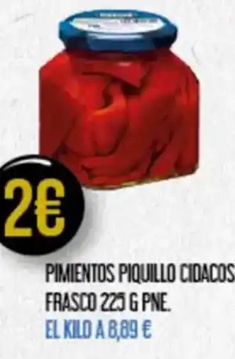 Claudio Pimientos piquillo cidacos frasco oferta