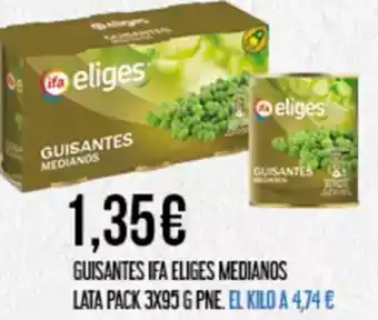 Claudio IFA ELIGES Guisantes medianos oferta