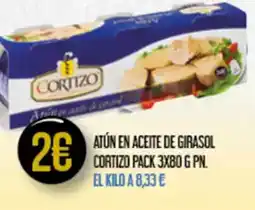 Claudio CORTIZO Atún en aceite de girasol oferta