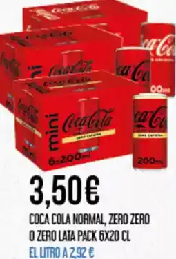 Claudio COCA COLA Normal, zero zero o zero oferta