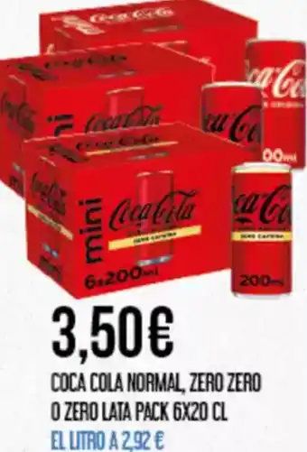 Claudio COCA COLA Normal, zero zero o zero oferta