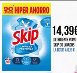 Claudio SKIP Detergente polvo 90 lavados oferta