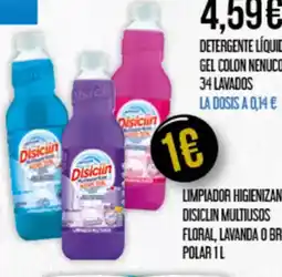 Claudio DISICLIN Limpiador higienizante multiusos floral, lavanda o brisa polar oferta