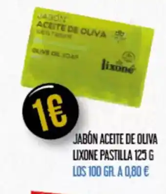 Claudio Jabón aceite de oliva lixone pastilla oferta