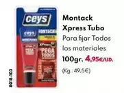 BricoCentro Montack xpress tubo oferta