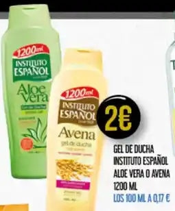 Claudio INSTITUTO ESPAÑOLGel de ducha  aloe vera o avena oferta