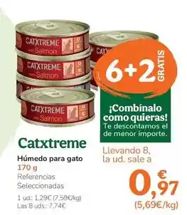 TiendAnimal Catxtreme - humedo para gato oferta