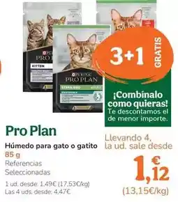 TiendAnimal Purina - pro plan húmedo para gato o gatito oferta