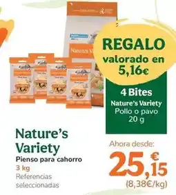 TiendAnimal Nature's variety - pienso para cahorro oferta