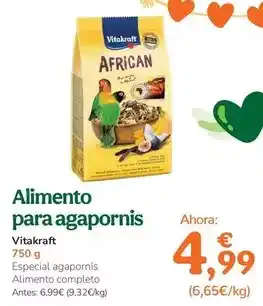 TiendAnimal Vitakraft - alimento para agapornis oferta