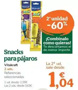 TiendAnimal Vitakraft - snacks para pajaros oferta