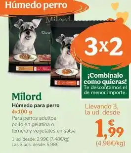 TiendAnimal Milord - humedo para perro oferta