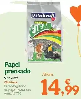 TiendAnimal Vitakraft - papel prensado oferta