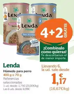 TiendAnimal Lenda - humedo para perro oferta