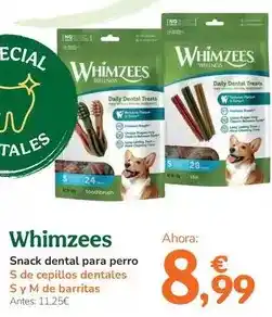 TiendAnimal Whimzees - snack dental para perro oferta