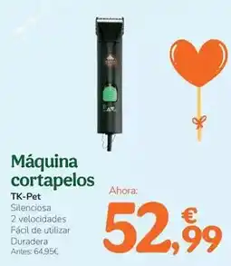 TiendAnimal Tk-pet - maquina cortapelos oferta