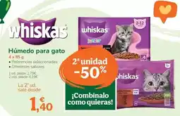 TiendAnimal Whiskas - humedo para gato oferta