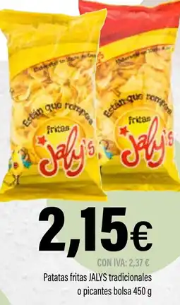 Cash Ifa JAYS Patatas fritas tradicionales o picantes b oferta