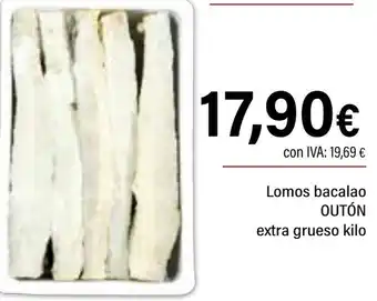 Cash Ifa Lomos bacalao outón oferta