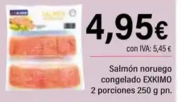 Cash Ifa EXKIMO Salmón noruego congelado 2 porciones oferta