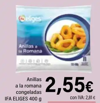 Cash Ifa IFA ELIGES Anillas a la romana congeladas oferta