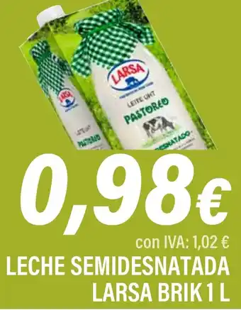 Cash Ifa LARSA Leche semidesnatada oferta