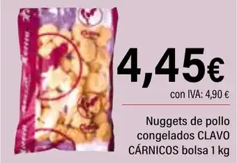 Cash Ifa CLAVO CÁRNICOS Nuggets de pollo congelados oferta