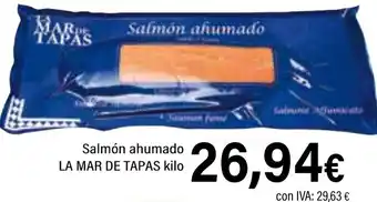 Cash Ifa LA MAR DE TAPAS Salmón ahumado oferta