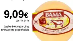 Cash Ifa BAMA Queixo D.O Arzúa-Ulloa oferta