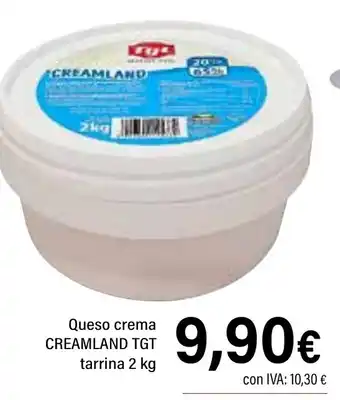 Cash Ifa TGT Queso crema creamland tarrina oferta