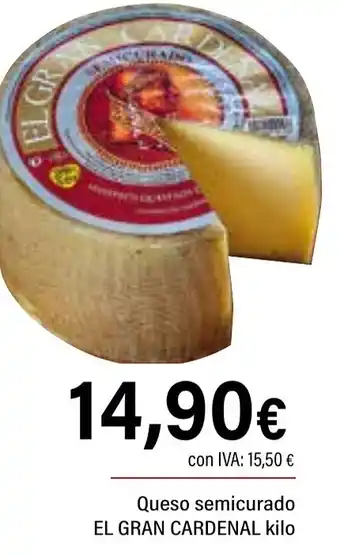 Cash Ifa EL GRAN CARDENAL Queso semicurado oferta