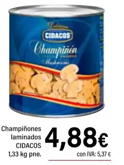 Cash Ifa CIDACOS Champiñones laminados oferta